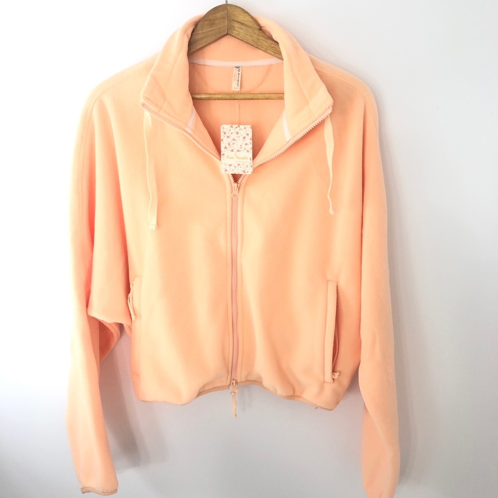Free People Fleece full zip Jacket - Picture 4 of 8